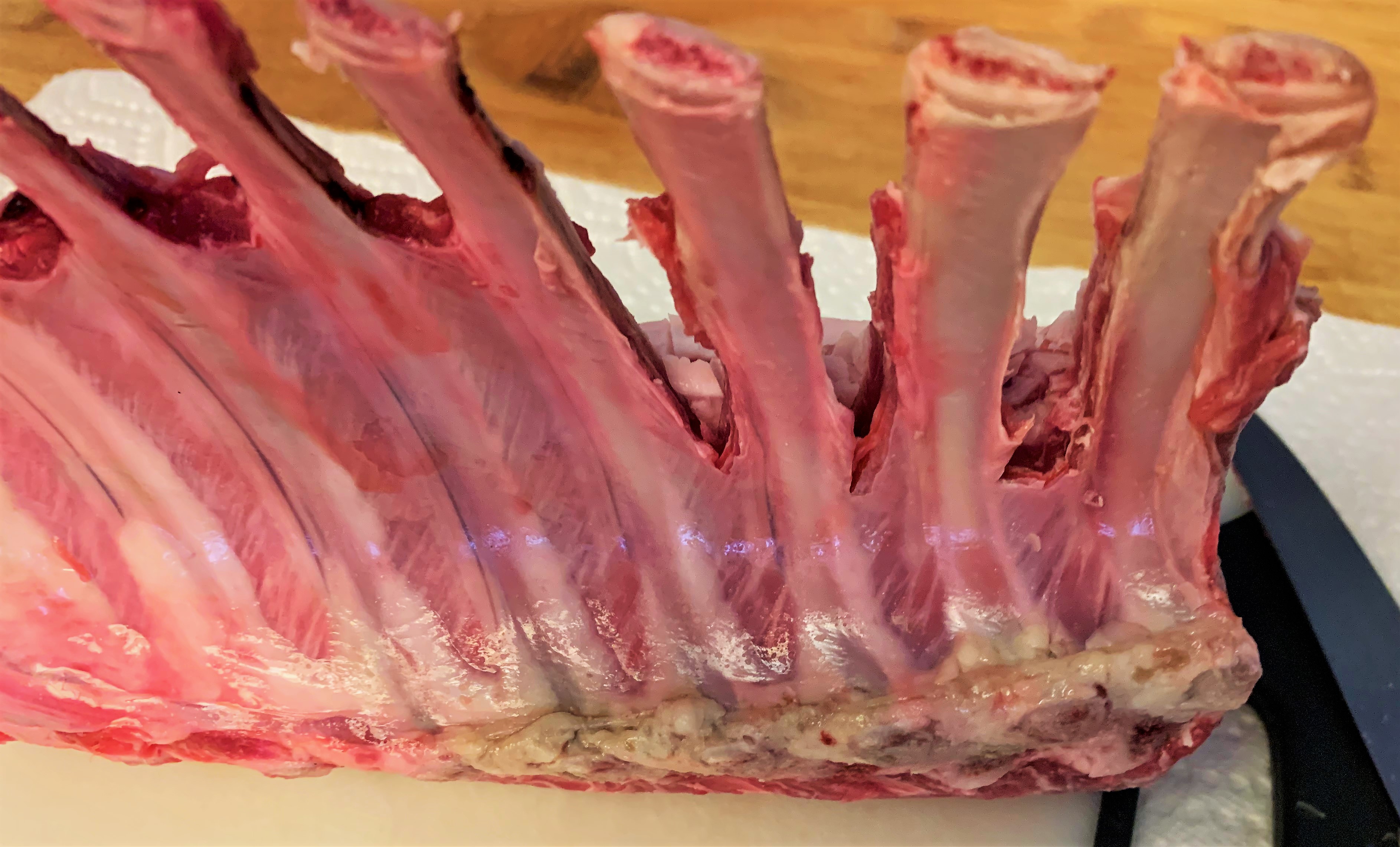 Lamb Bone Trimming