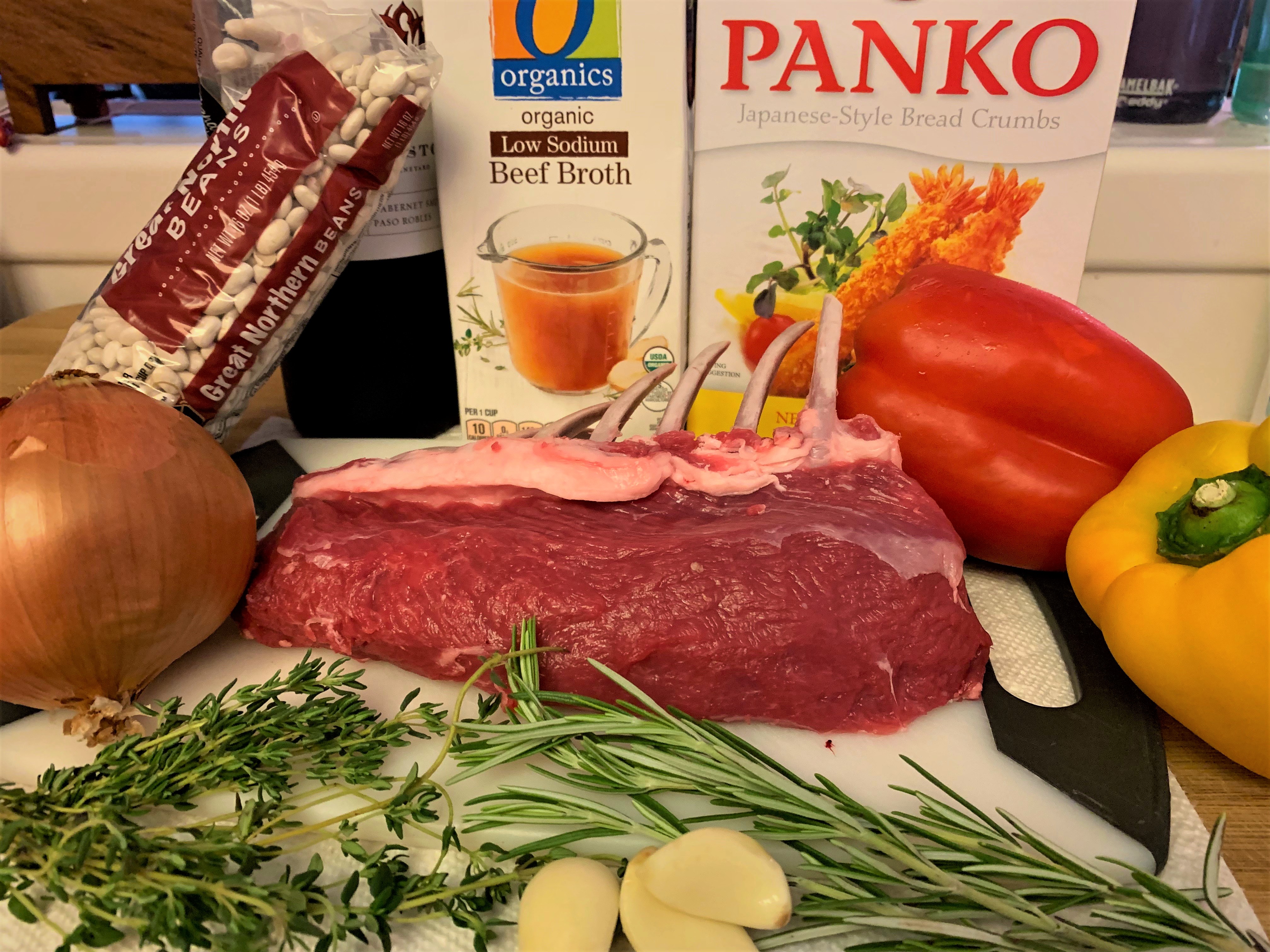 Rack of Lamb - Ingredients