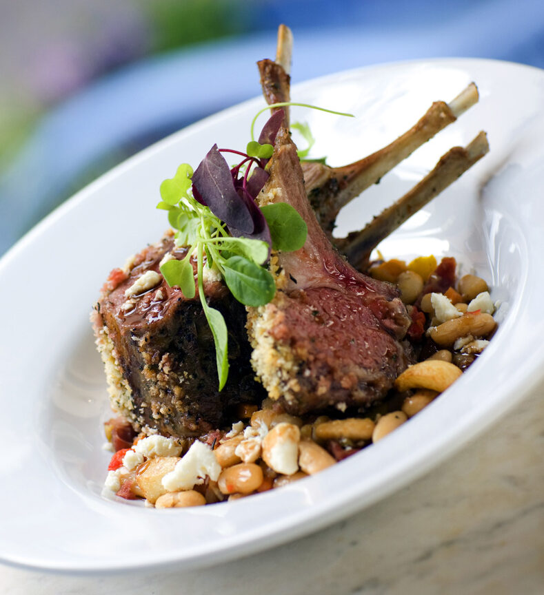 Herb Crusted Rack of Lamb - Blue Bayou Restaurant - Disneyland