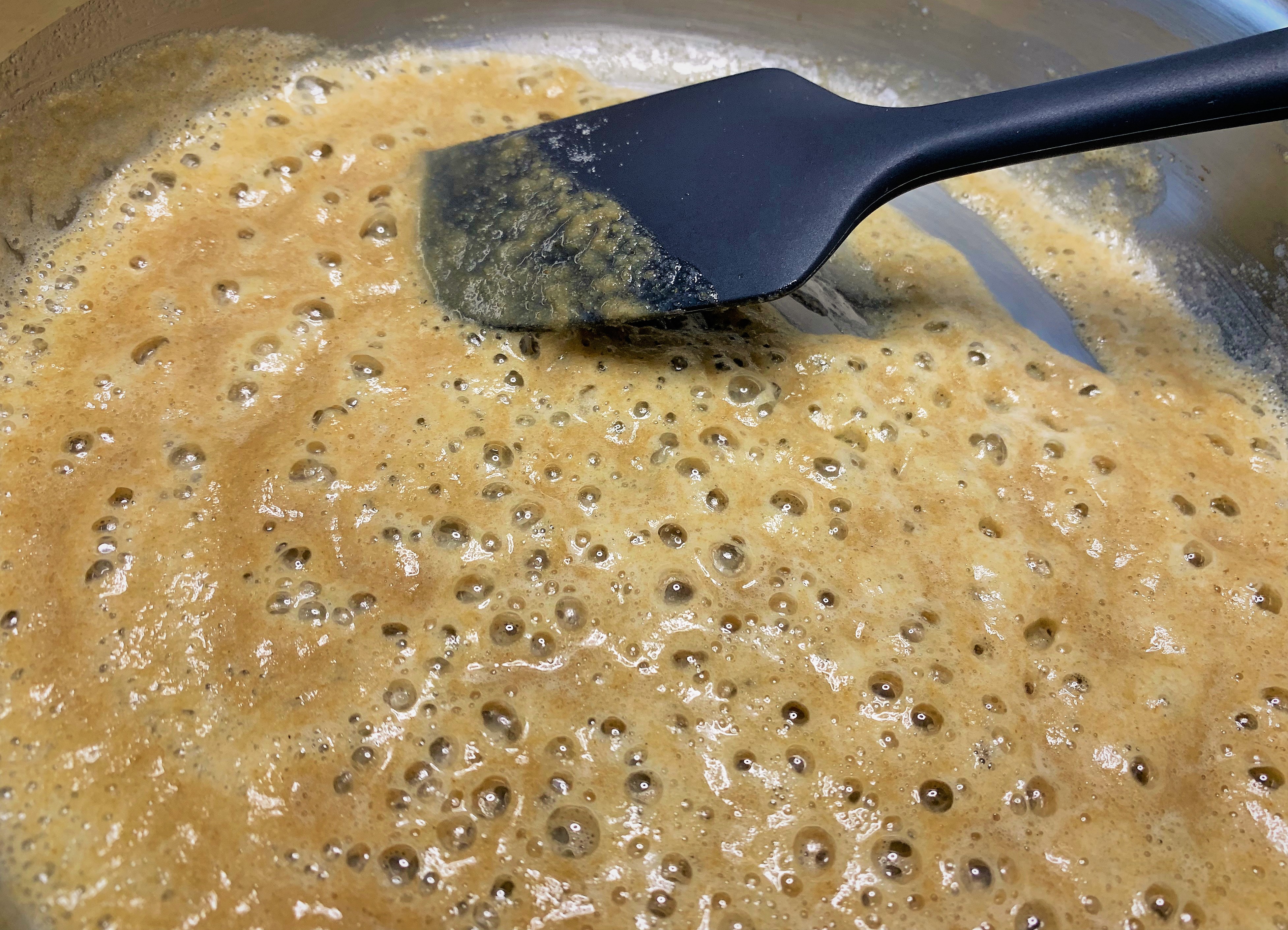 The Roux for our Cheese Sauce