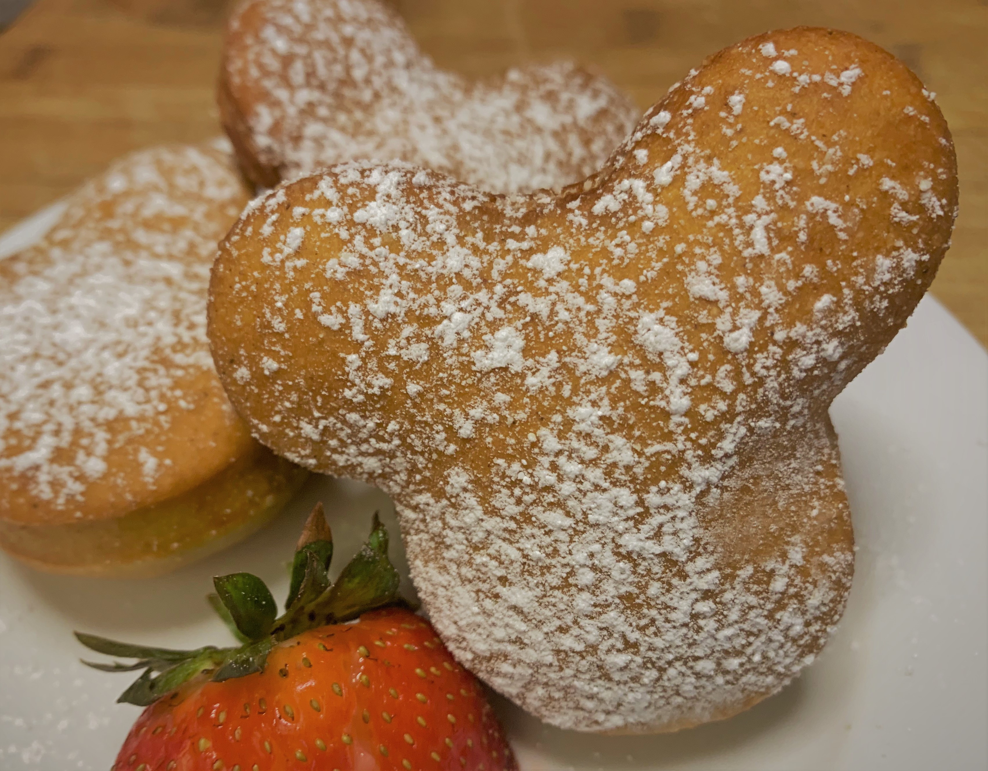 Our plated Pumpkin Beignets