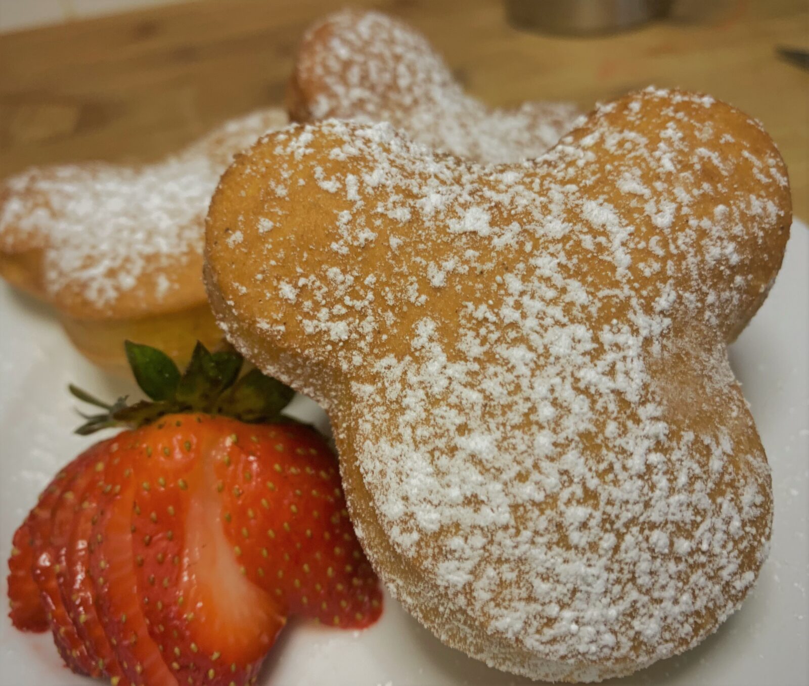 Our plated Pumpkin Beignets