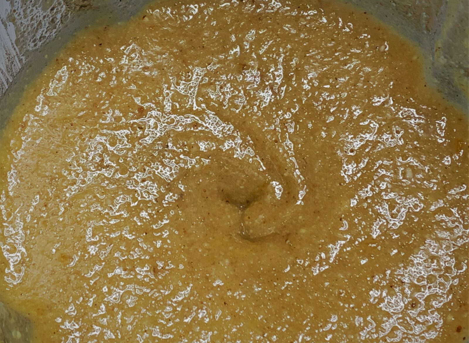 Pureeing our Praline Paste