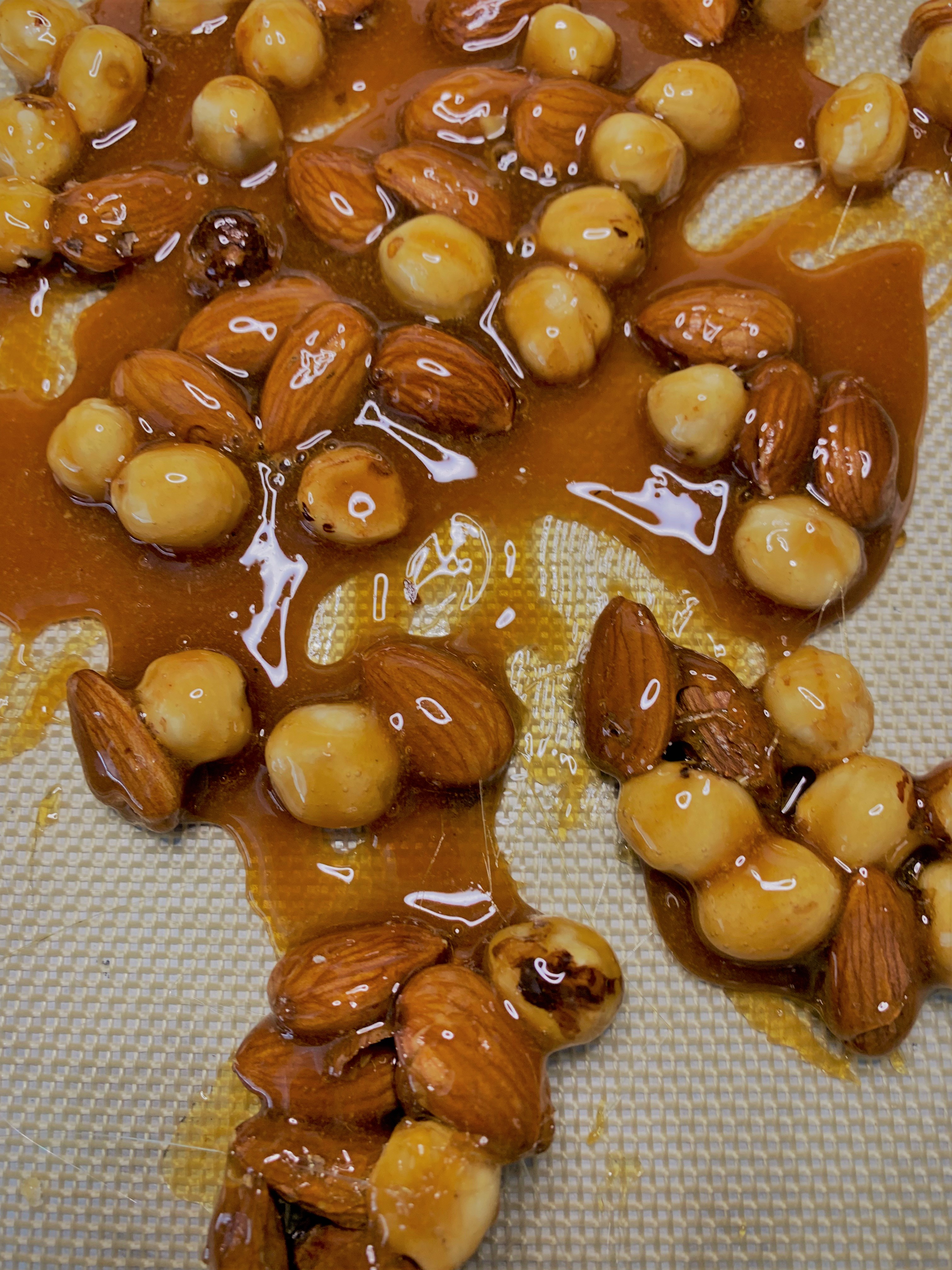 Our caramel coated nuts