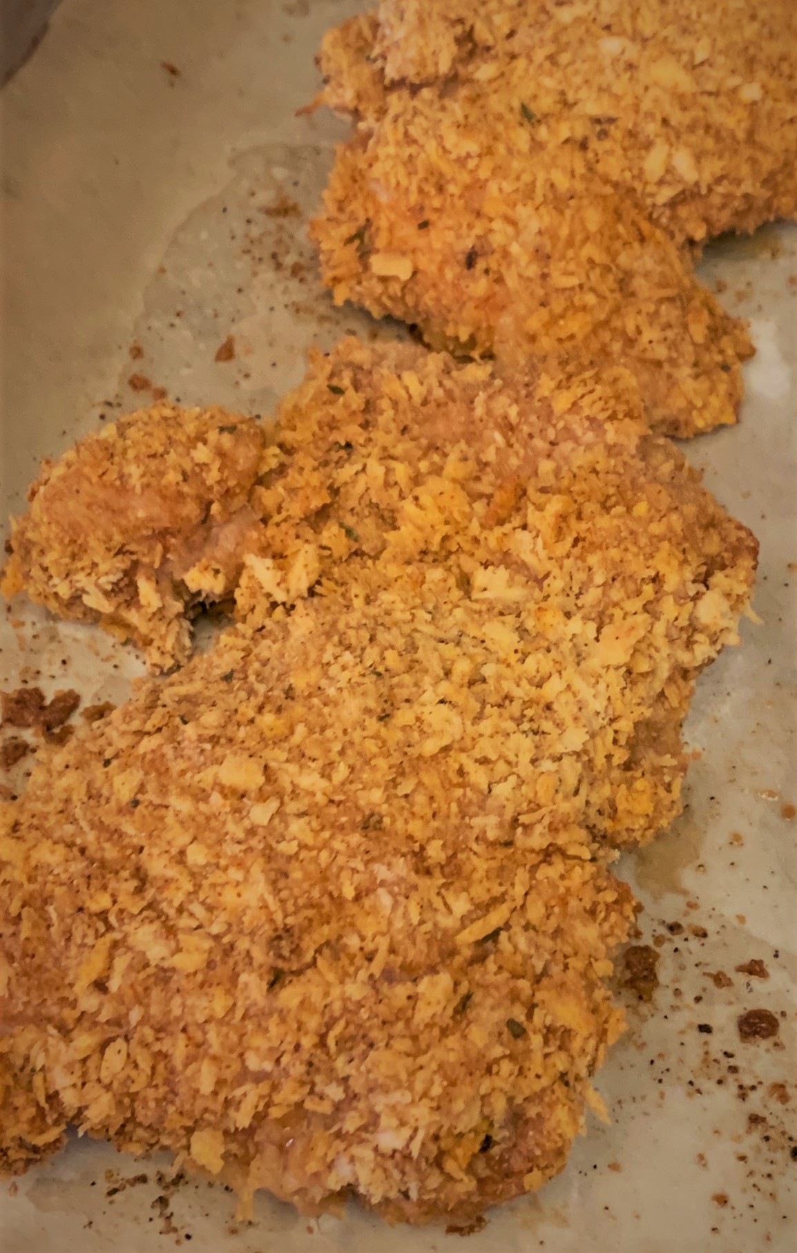 Our fully roasted Oven "Fried" Chicken