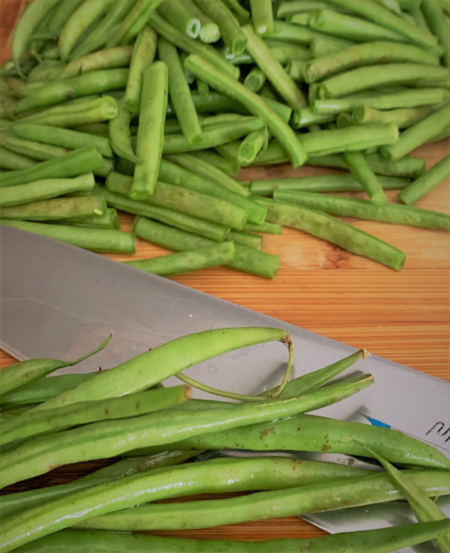 Our cut green beans