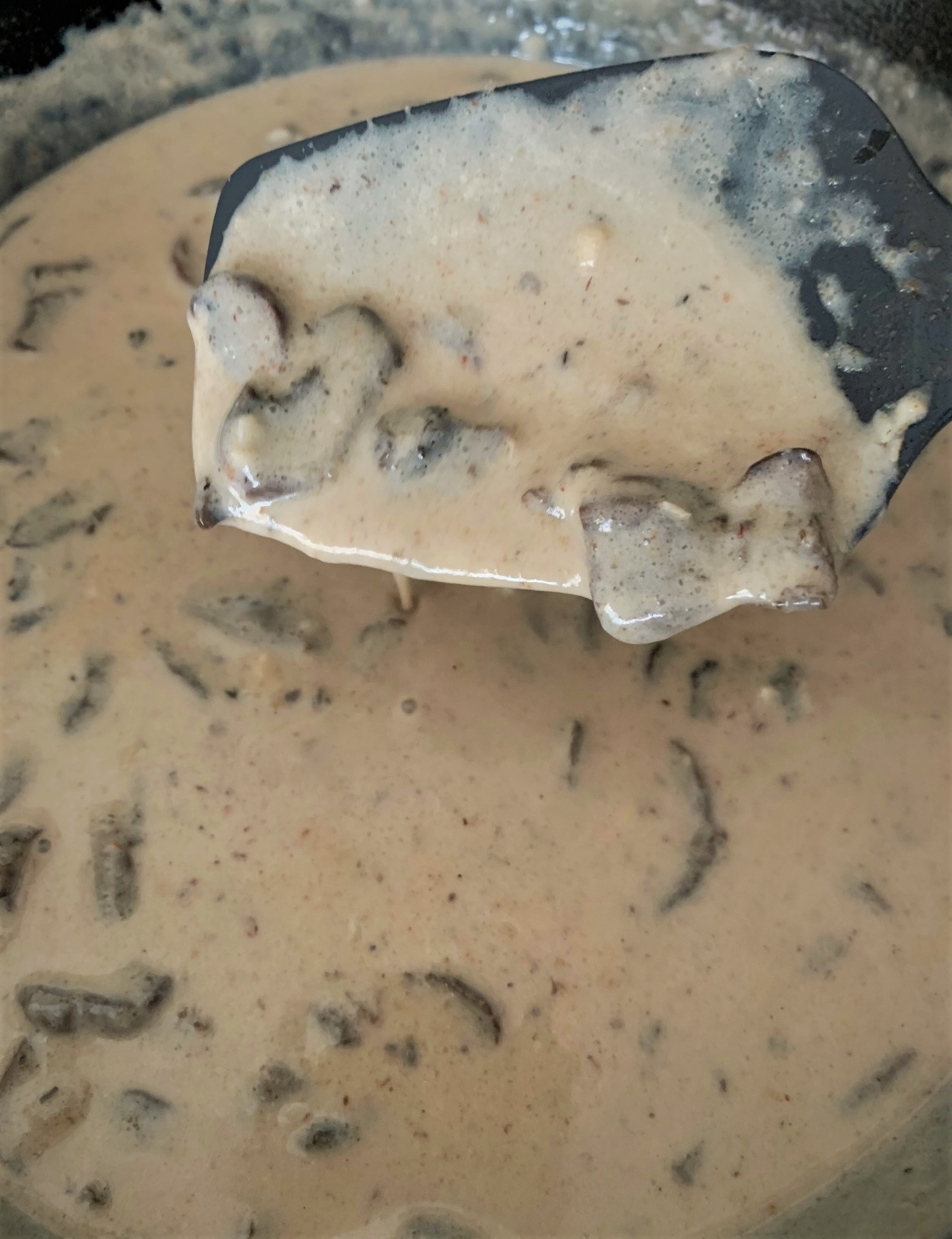 Our thickened Mushroom Soup