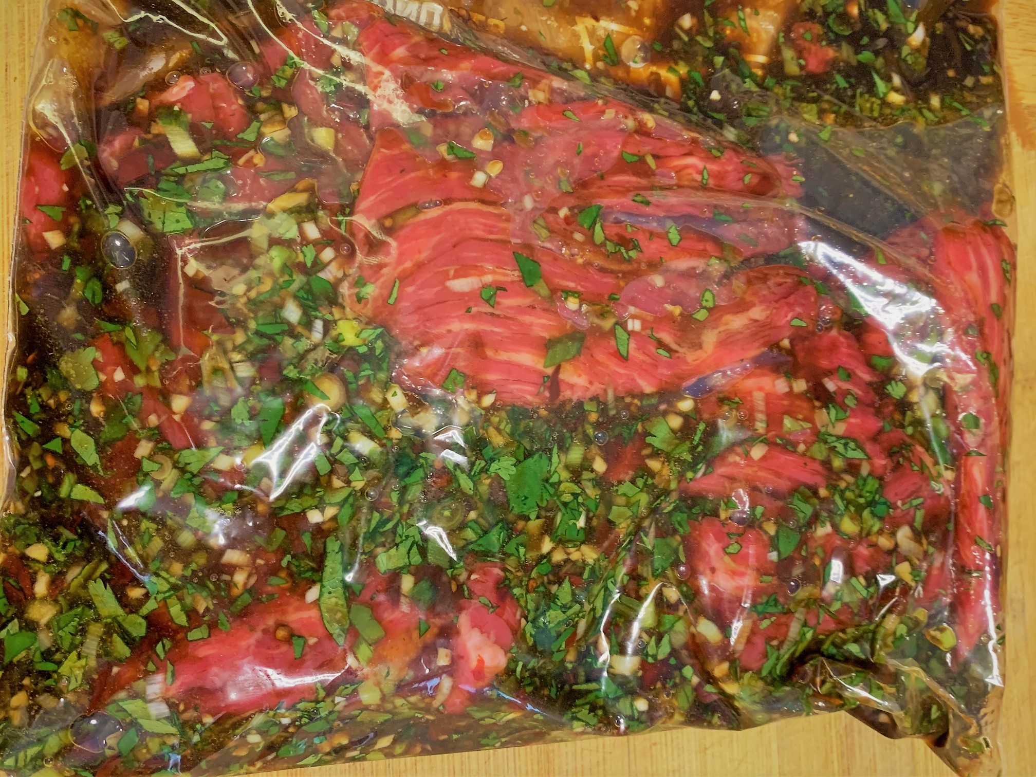 Our Beef in the Marinade