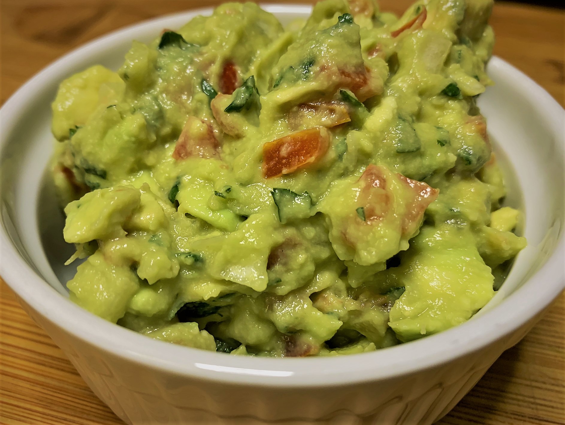 Our complete Traditional Guacamole