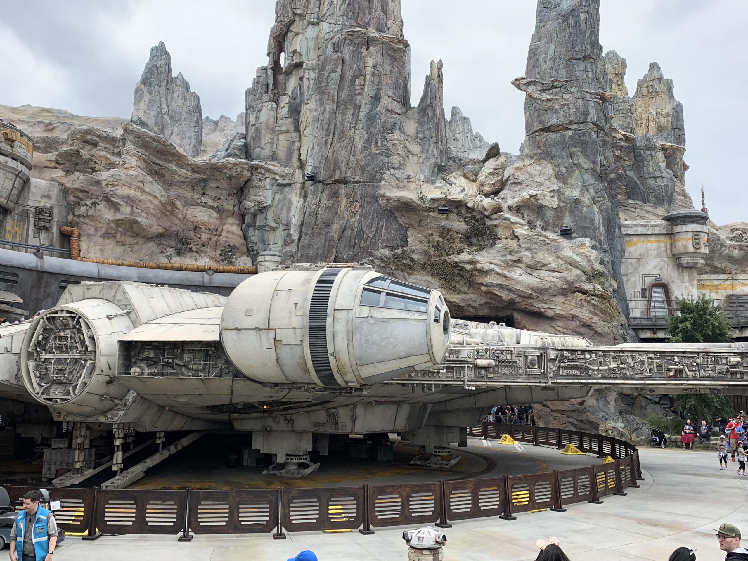 Millennium Falcon at Star Wars: Galaxy's Edge