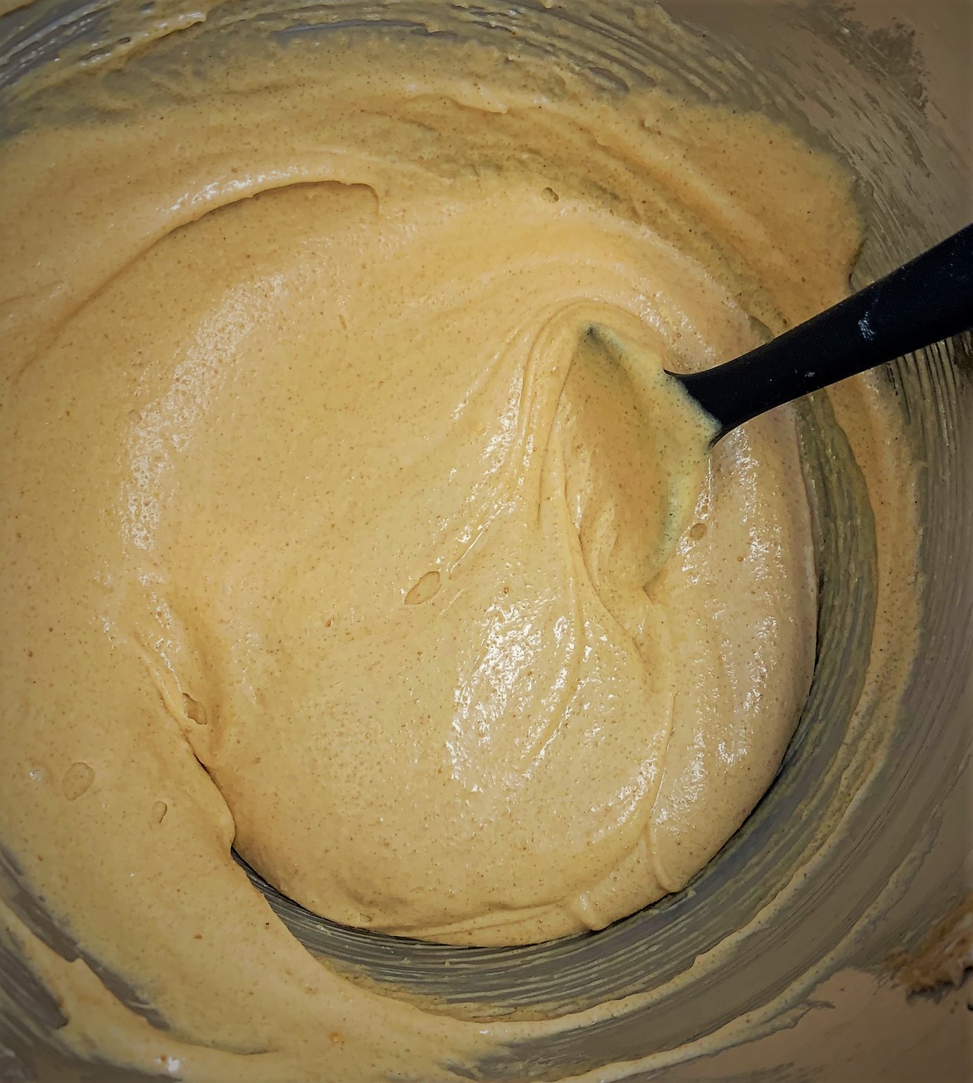 Our creamed Peanut Butter, Butter, Sugars, Vanilla and Eggs