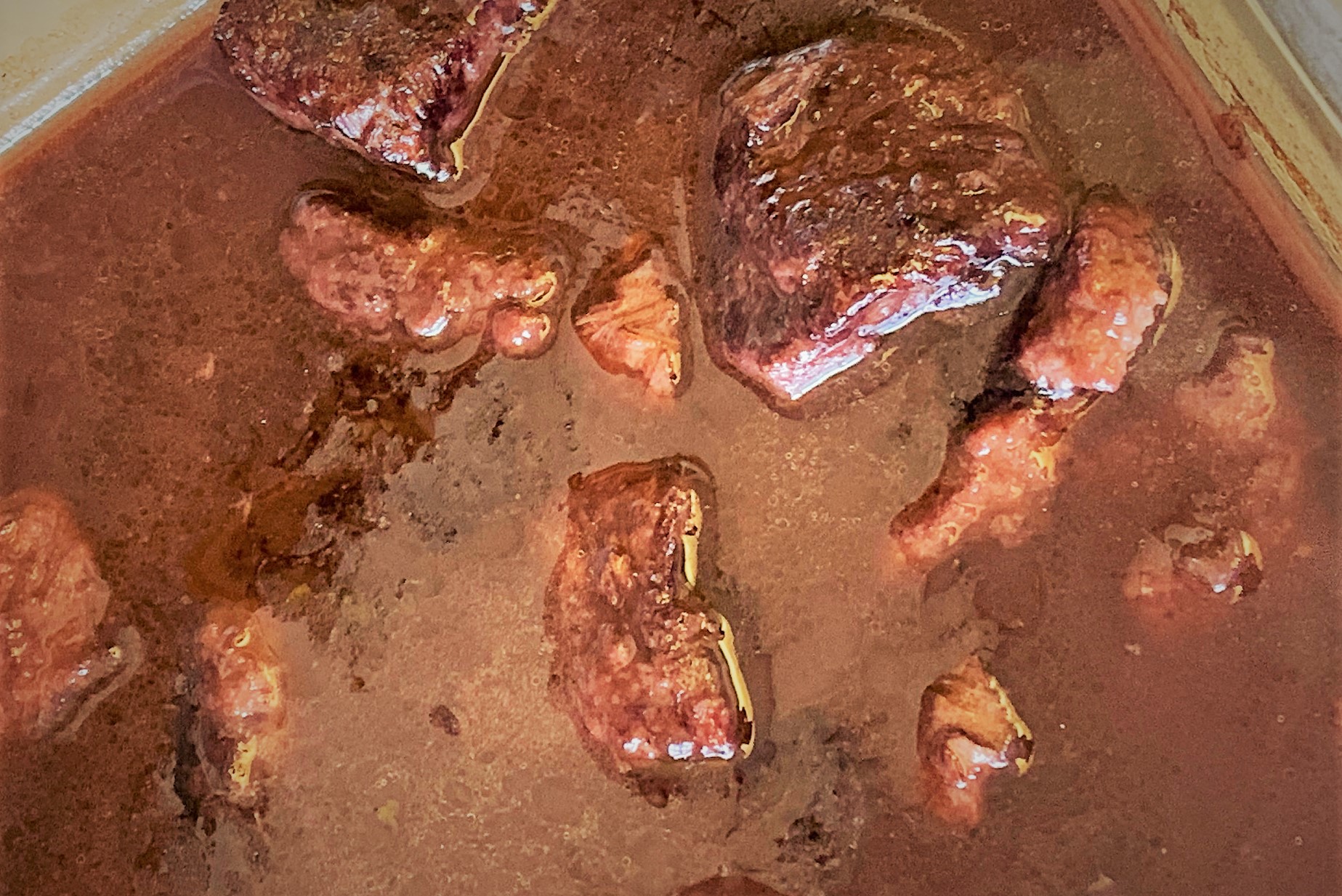 Adding the Sauce back to the Short Ribs