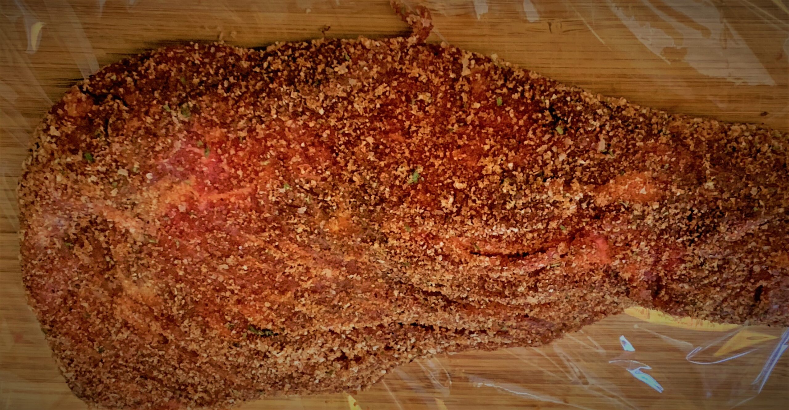 The Tri-Tip completely coated in our Santa Maria Style Rub