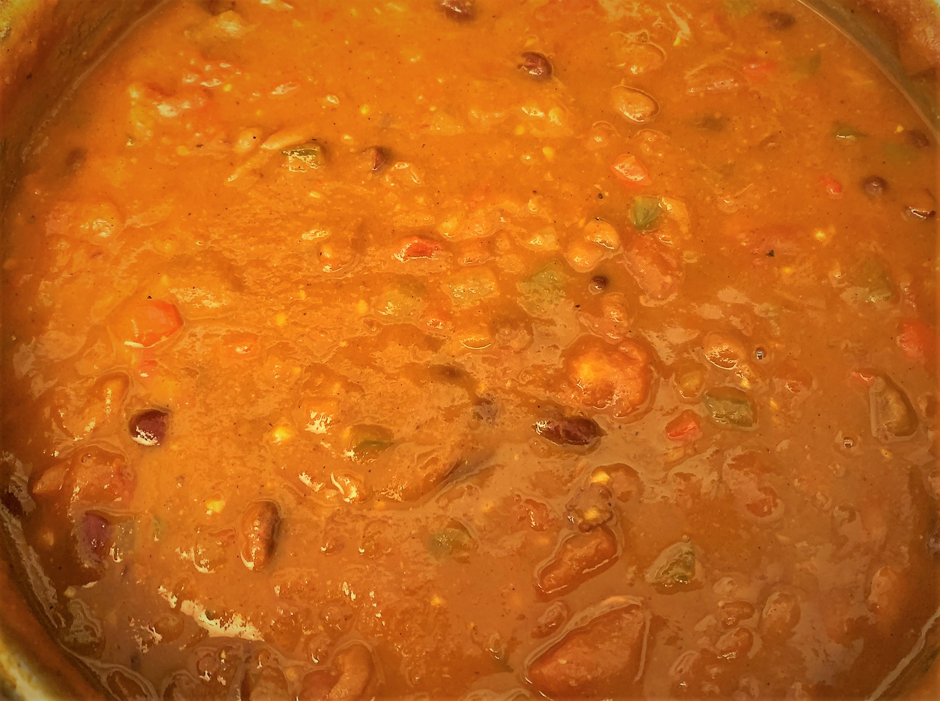 Our fully cooked Pumpkin Chili Recipe